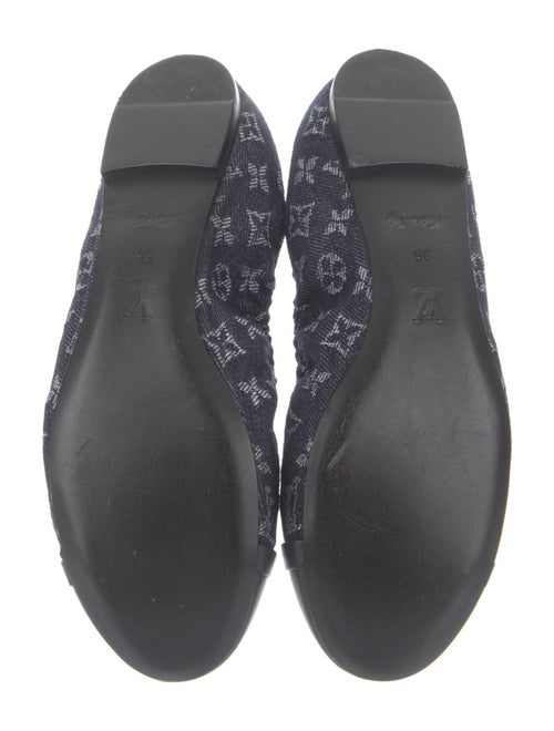 Louis Vuitton LV Monogram Denim Ballet Flats
