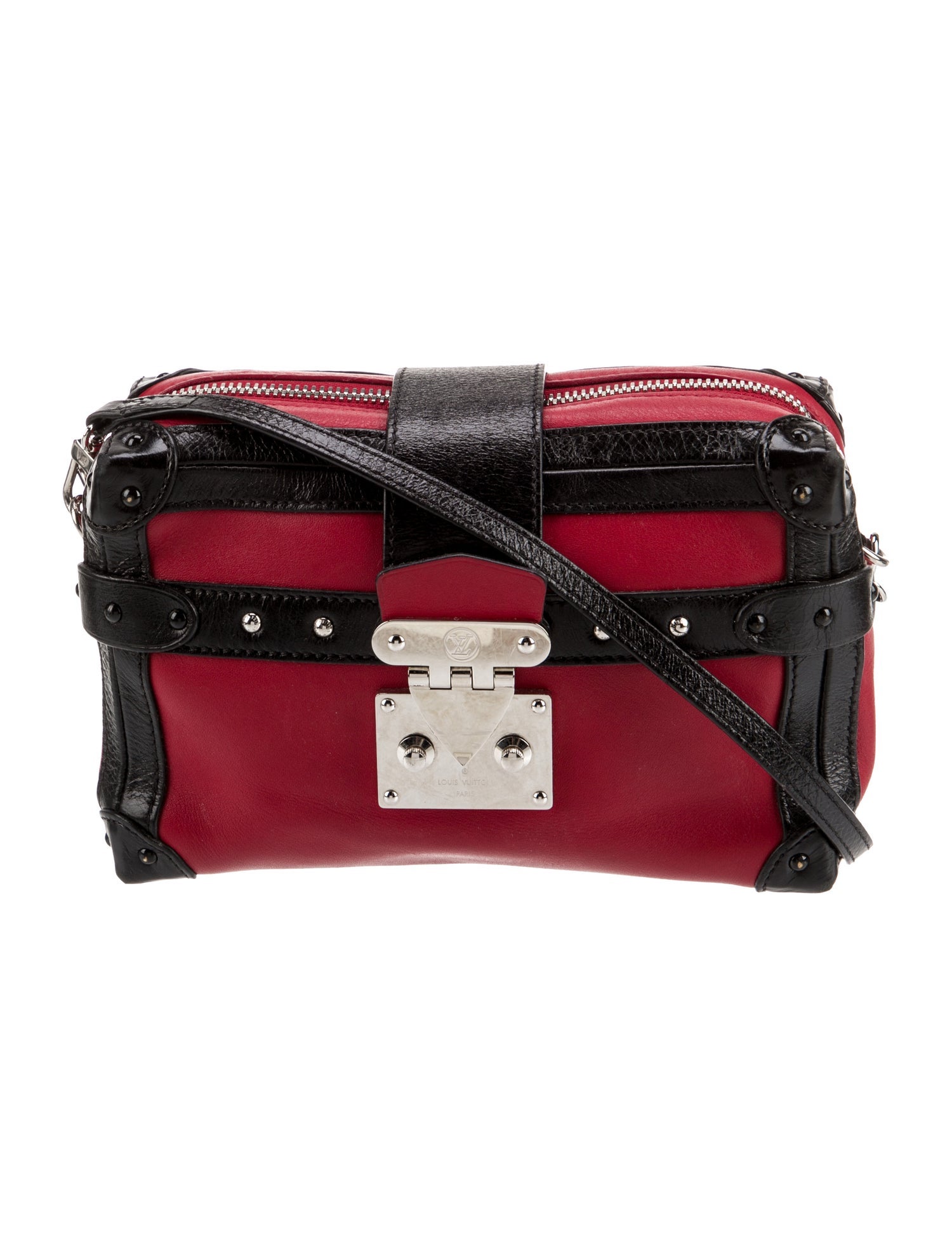 Louis Vuitton Calfskin Petite Malle Soft MM