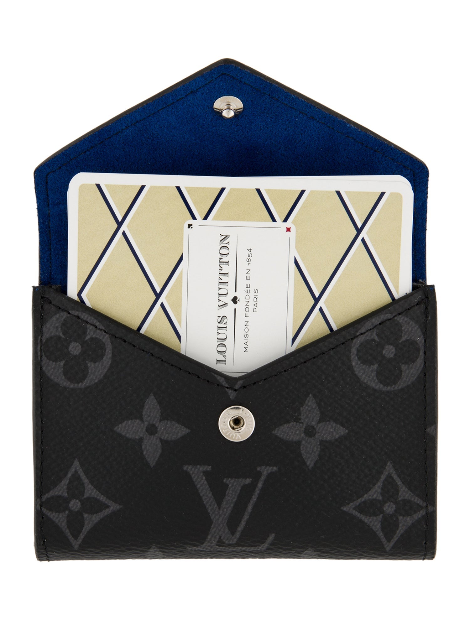 Louis Vuitton Monogram Eclipse Pouch Arsène Playing Cards Set