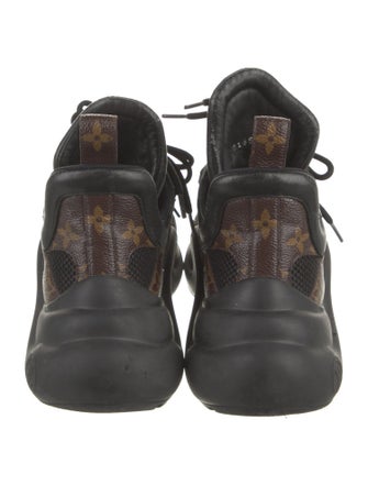 Louis Vuitton Monogram Pattern Chunky Sneakers