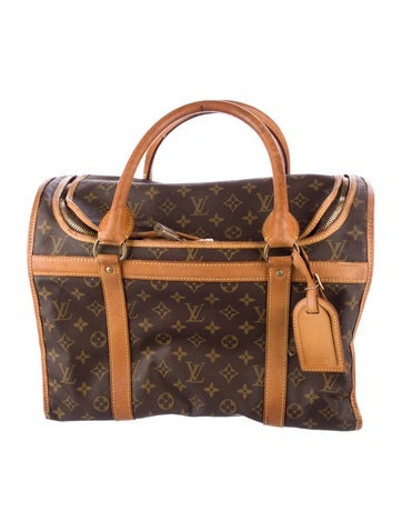 Louis Vuitton Pet Accessories Vintage Monogram Sac Chien 40 Carrier