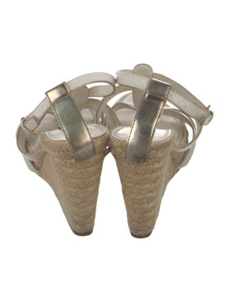 Louis Vuitton LV Monogram Leather Espadrilles