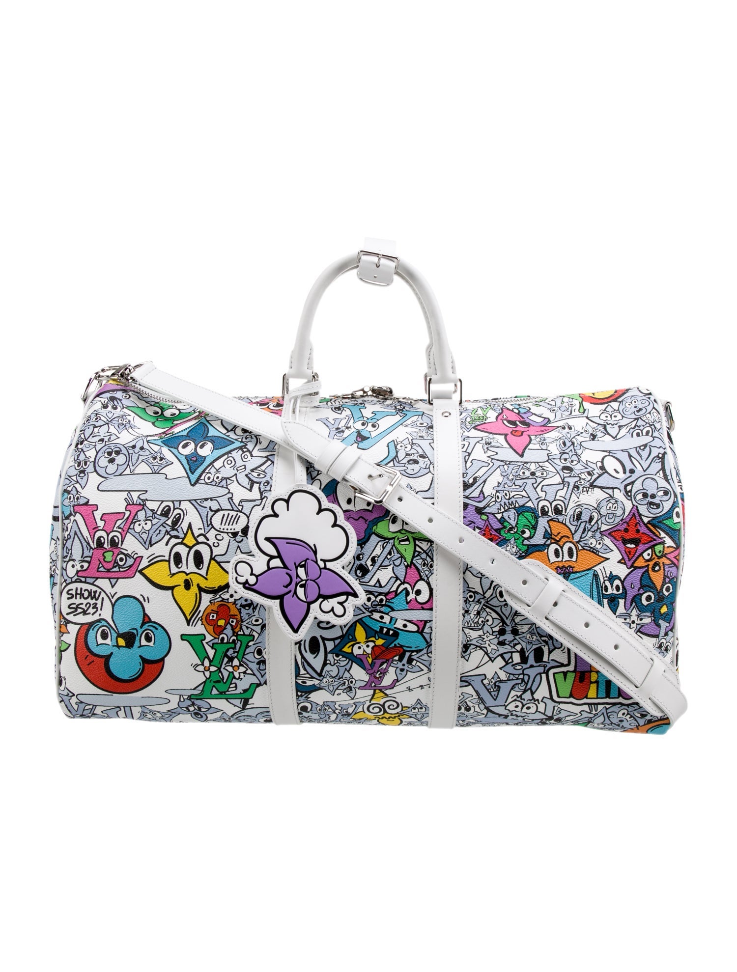 Louis Vuitton Coated Canvas Keepall Bandouliere 50 2023