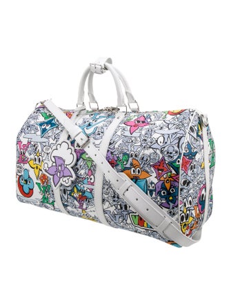 Louis Vuitton Coated Canvas Keepall Bandouliere 50 2023