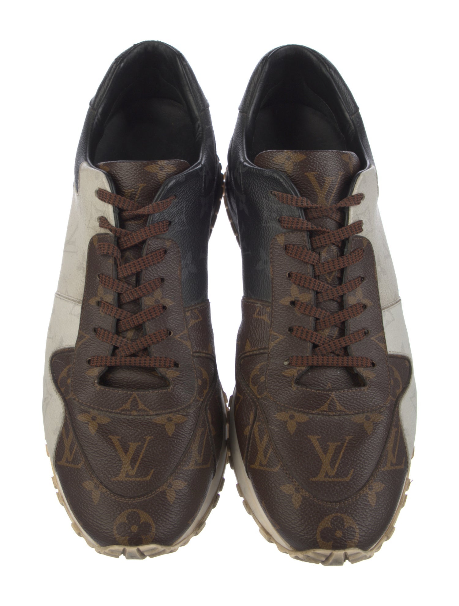 Louis Vuitton Monogram Pattern Sneakers