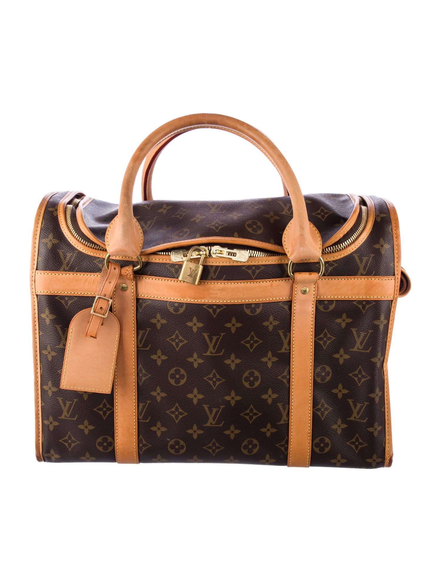 Louis Vuitton Monogram Sac Chien 50 Pet Carrier