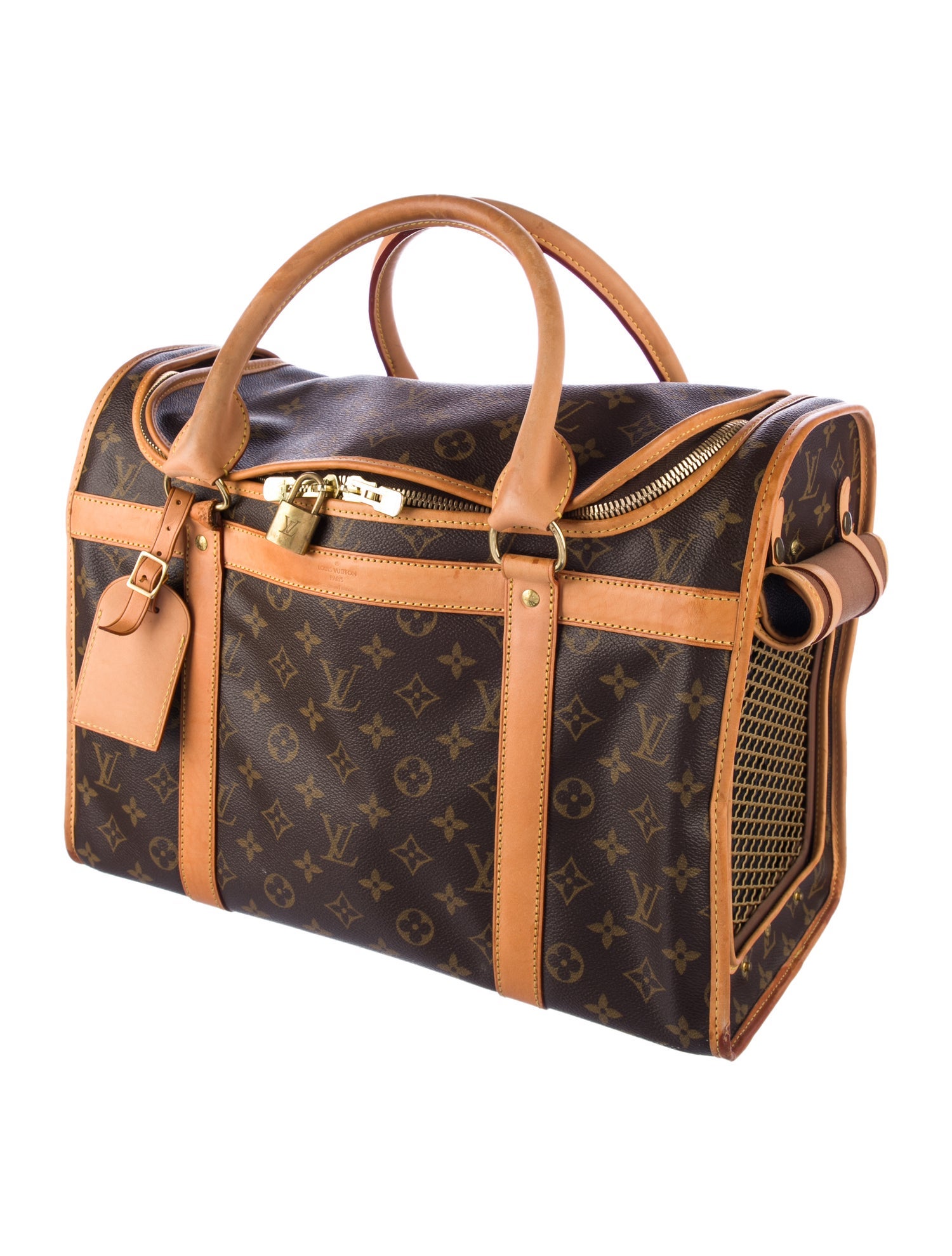 Louis Vuitton Monogram Sac Chien 50 Pet Carrier