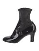 Louis Vuitton Patent Leather Sock Boots