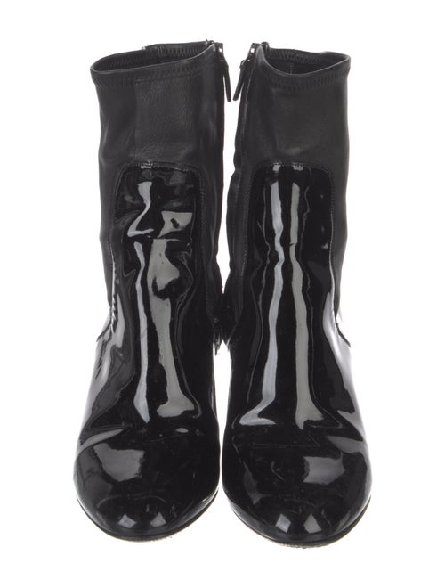 Louis Vuitton Patent Leather Sock Boots