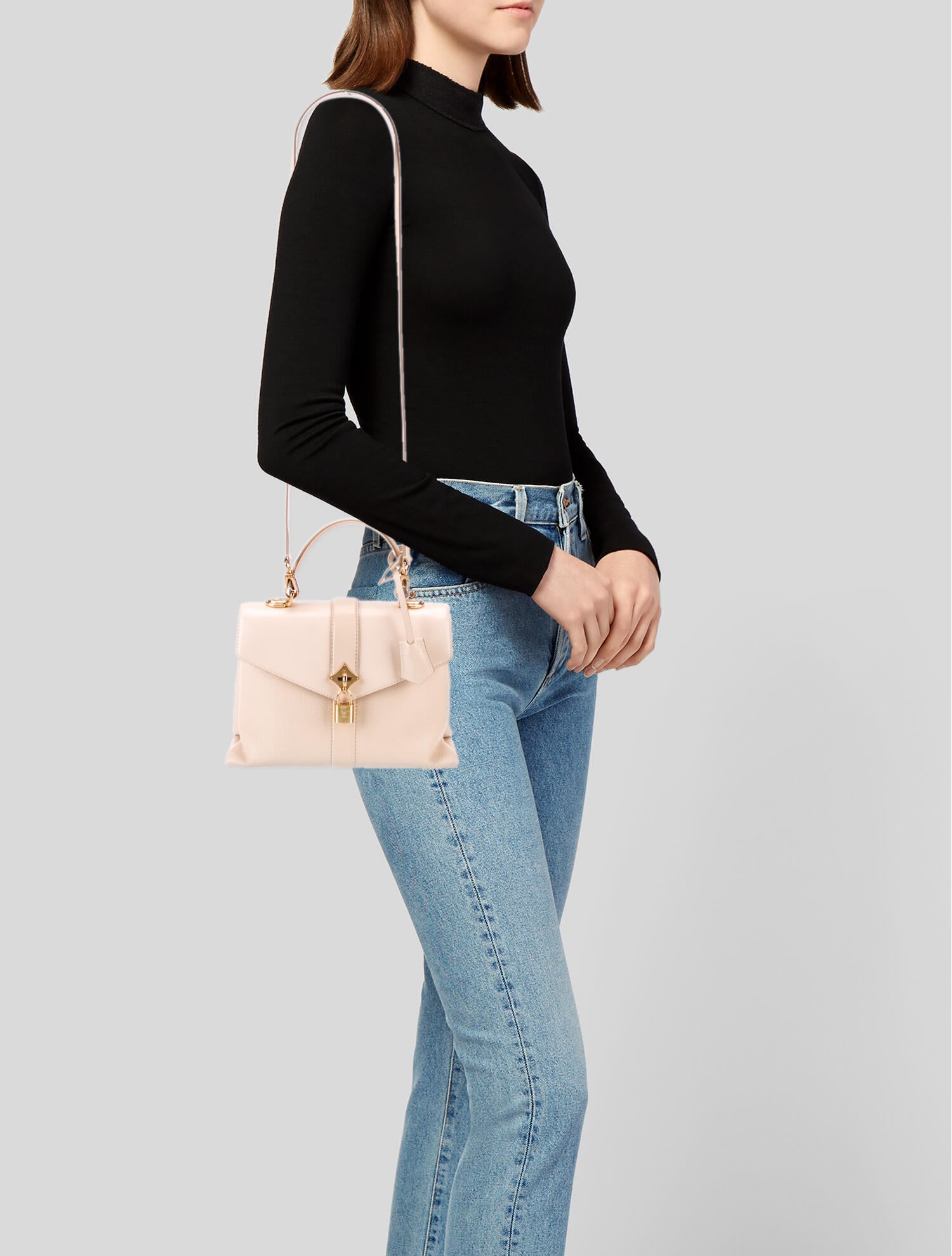 Louis Vuitton Leather Rose Des Vents PM