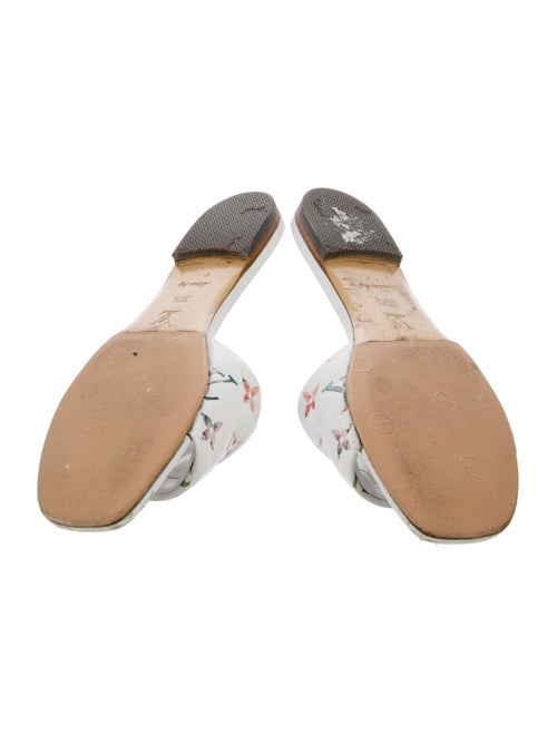 Louis Vuitton LV Monogram Leather Slides