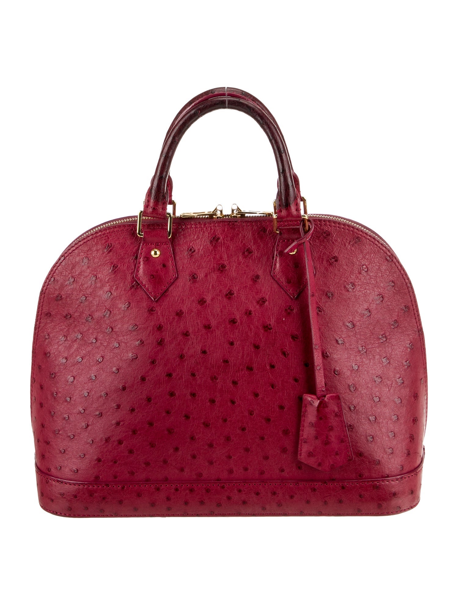Louis Vuitton Ostrich Alma PM