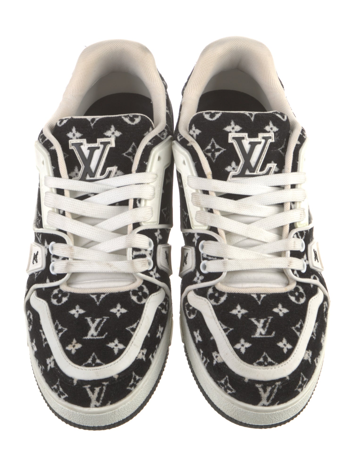 Louis Vuitton LV Monogram Velvet Athletic Sneakers