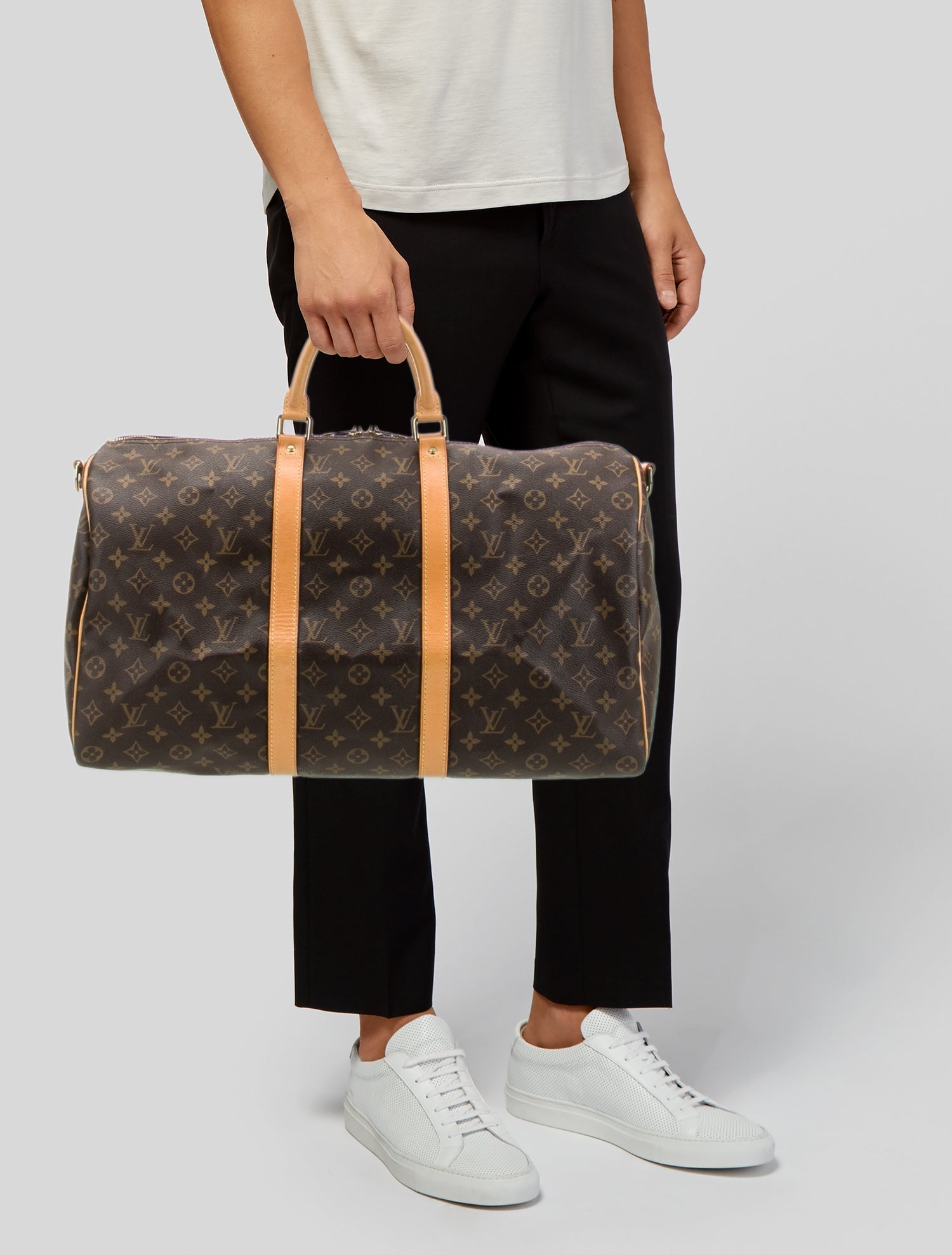 Louis Vuitton LV Monogram Keepall Bandouliere 50 Vintage