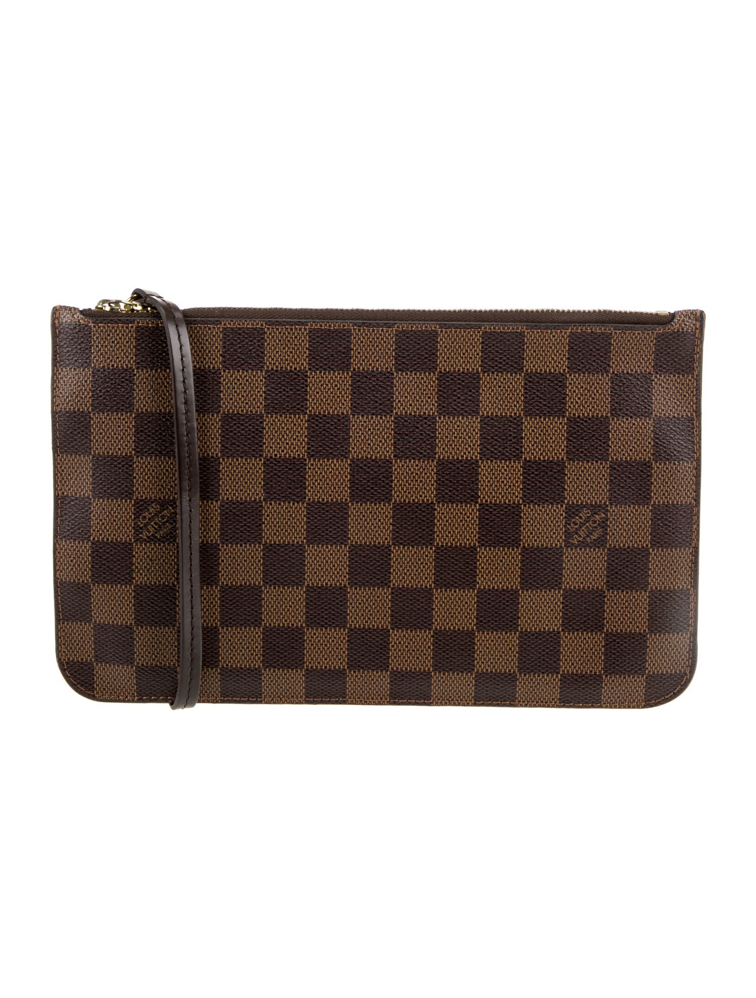 Louis Vuitton Damier Ebene Neverfull Pouch