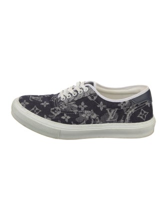 Louis Vuitton Denim Trocadero Richelieu Sneakers