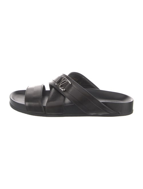 Louis Vuitton Leather Slides