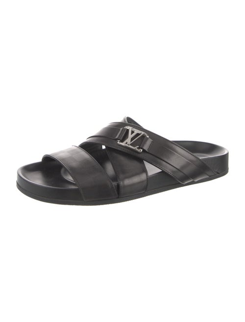 Louis Vuitton Leather Slides