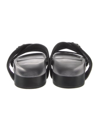 Louis Vuitton Leather Slides