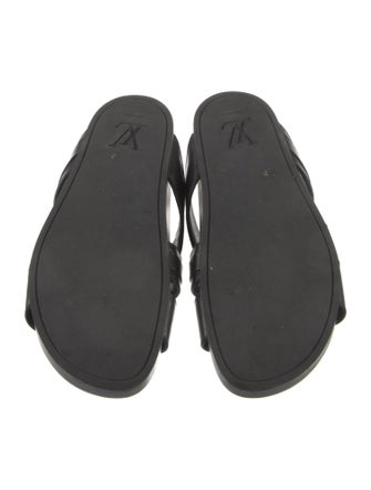 Louis Vuitton Leather Slides