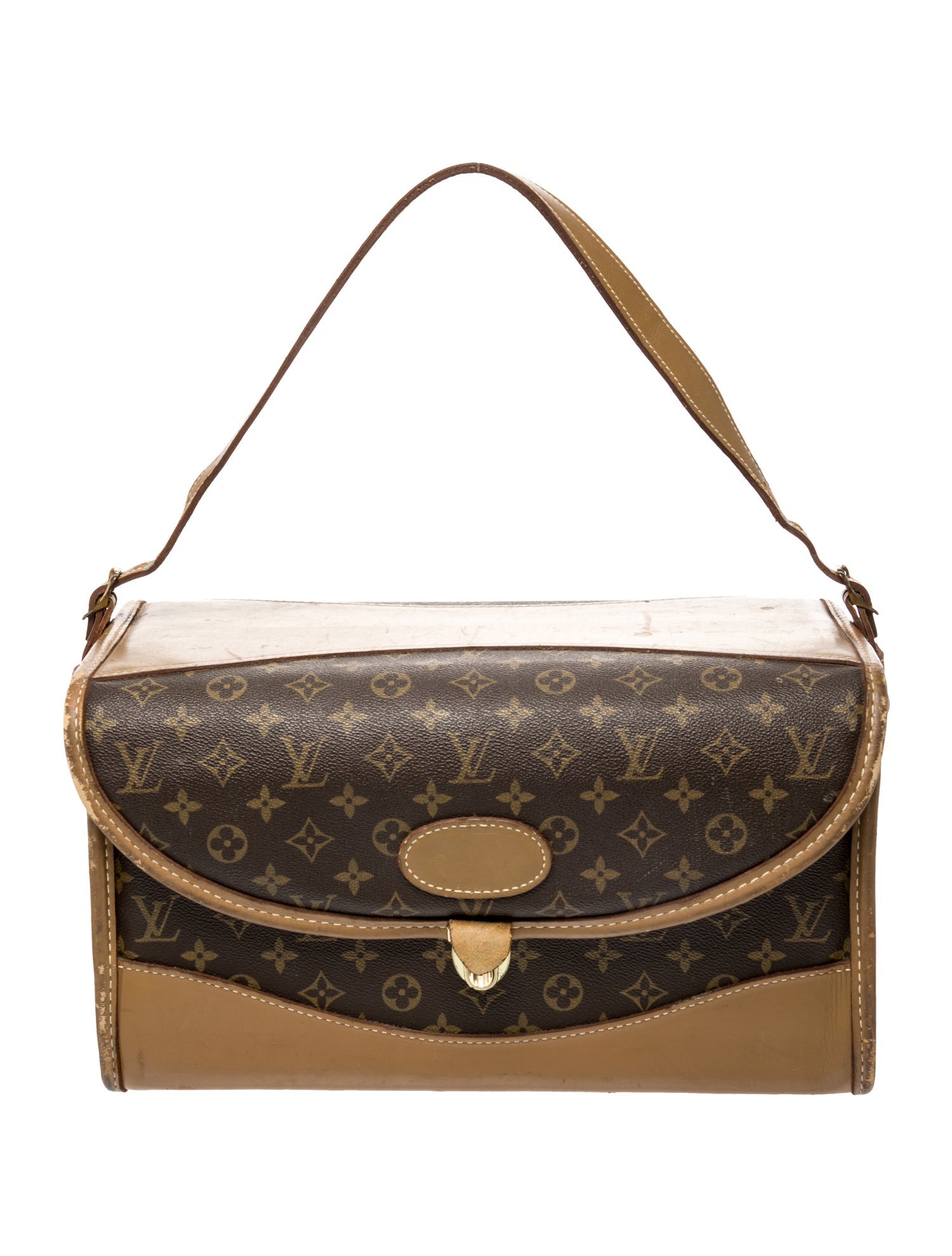 Louis Vuitton LV Monogram French Company Train Case Vintage