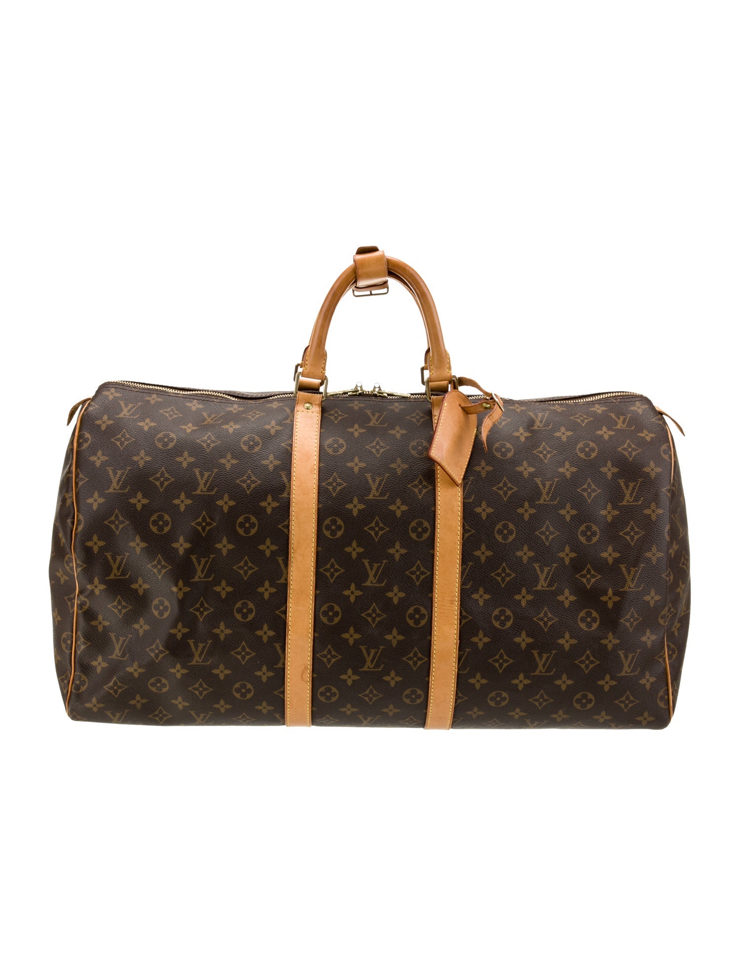 Louis Vuitton LV Monogram Weekender Bag 55 Vintage