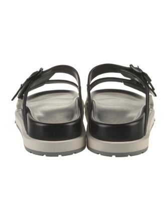 Louis Vuitton Leather Slides