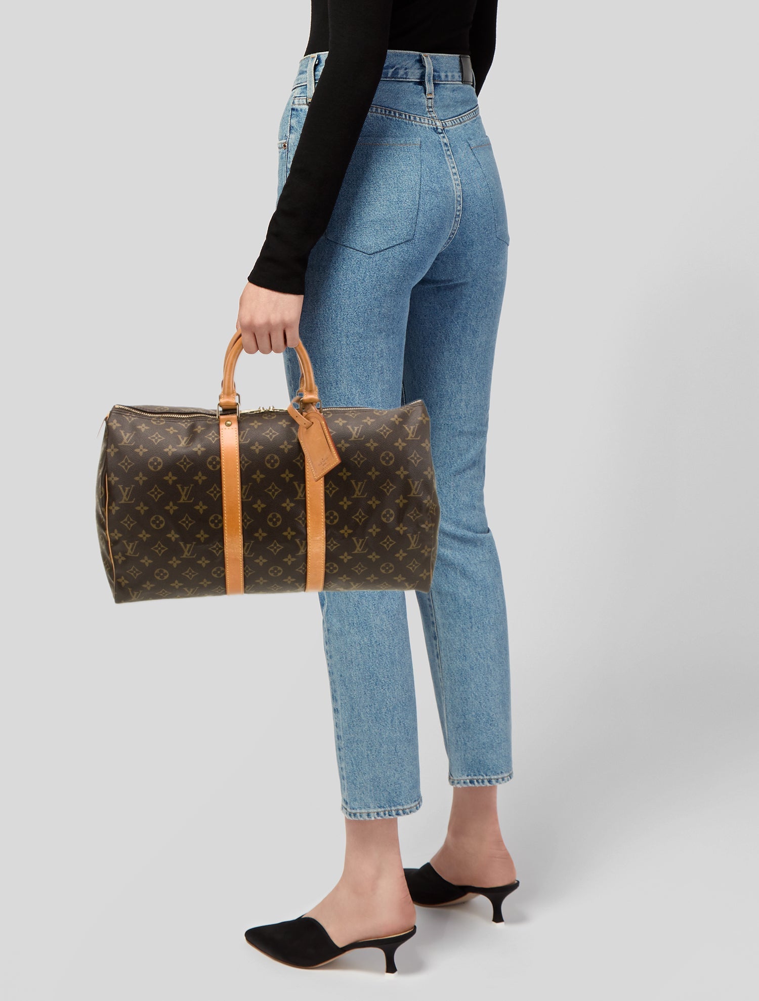 Louis Vuitton LV Monogram Keepall 45 Vintage