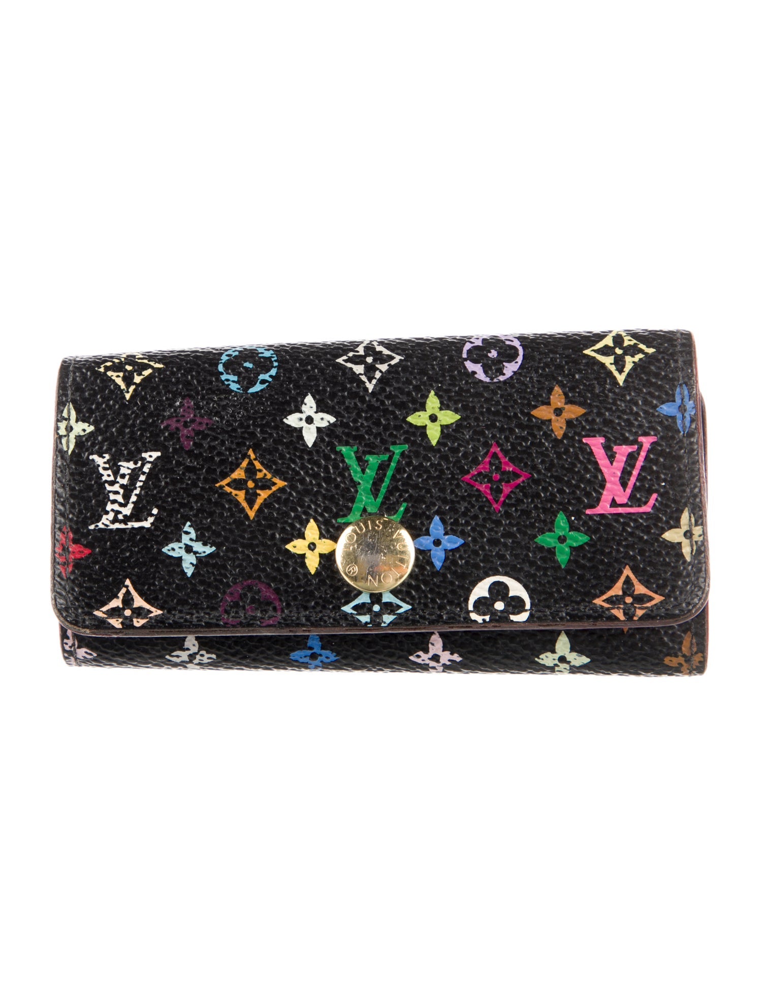 Louis Vuitton x Takashi Murakami Monogram Multicolore 4 Key Holder