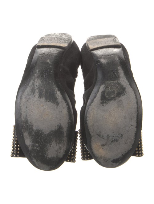 Louis Vuitton LV Monogram Suede Ballet Flats