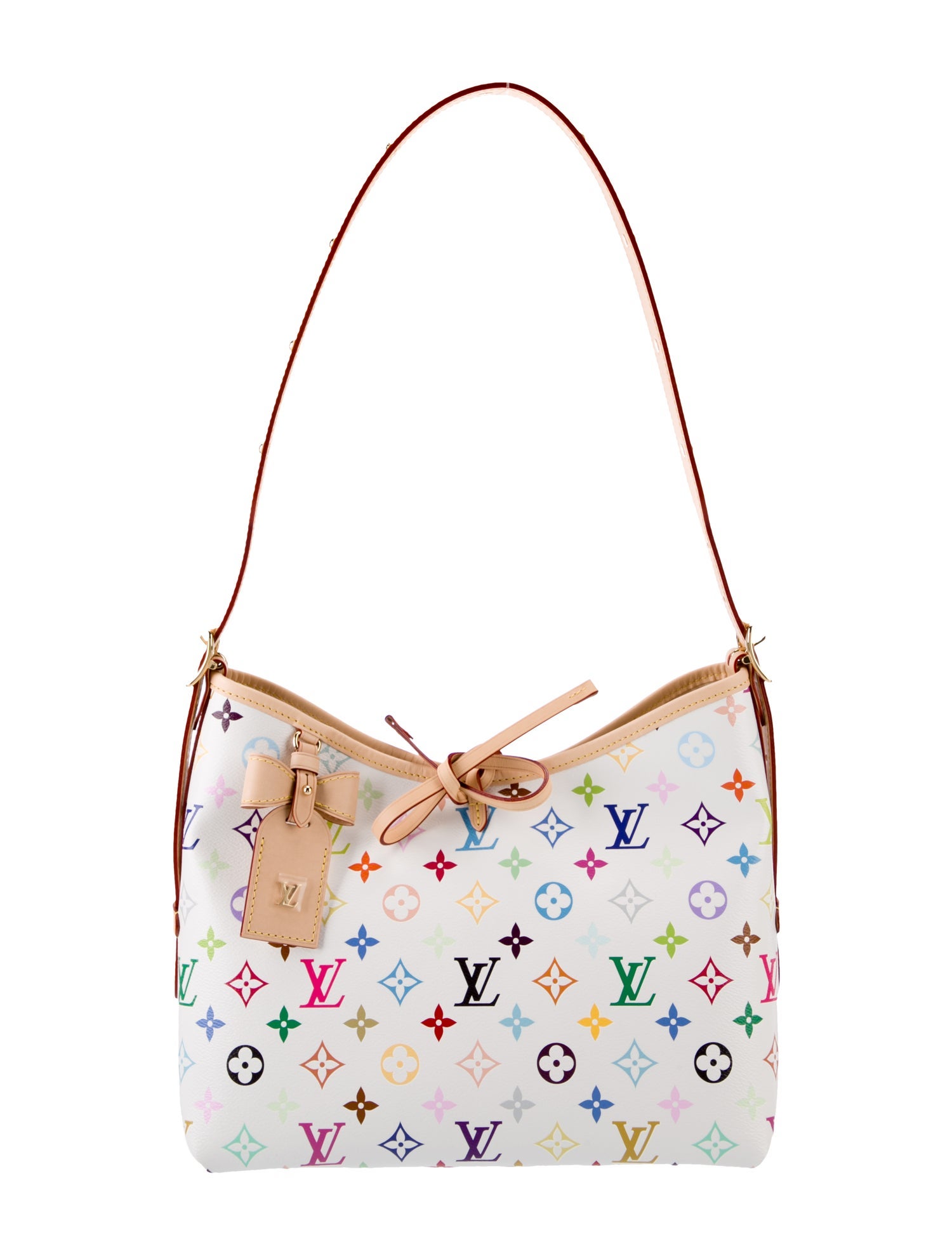 Louis Vuitton Multicolore Monogram x Takashi Murakami Carryall PM 2025 w/ Tags