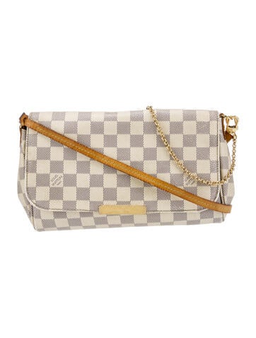 Louis Vuitton Crossbody Bags Damier Azur Favorite PM