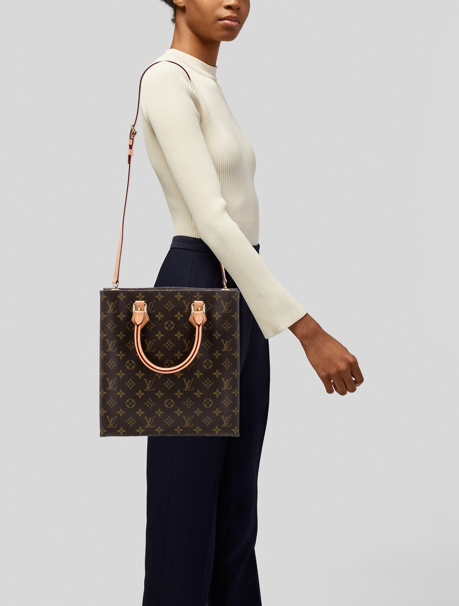 Louis Vuitton LV Monogram Sac Plat