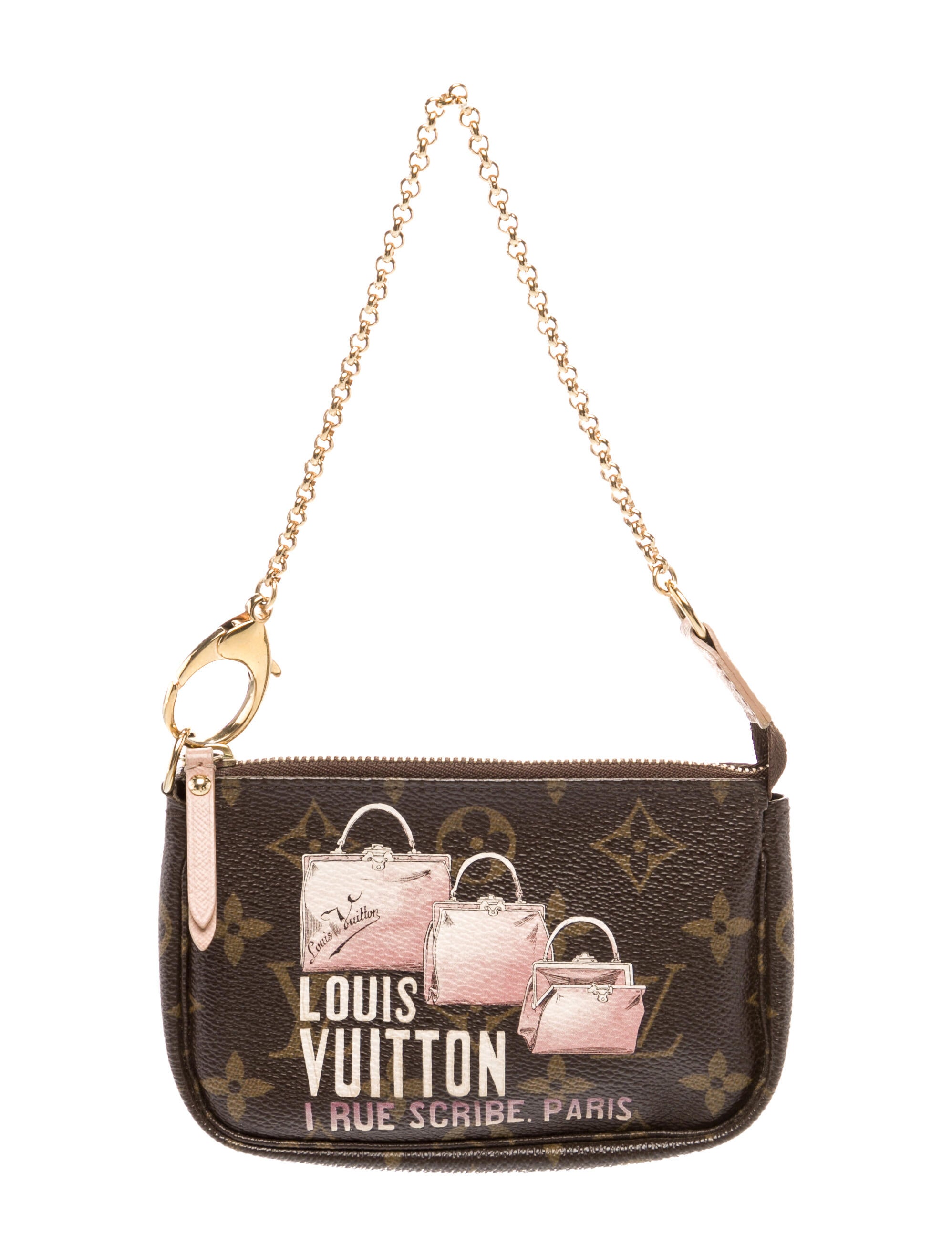 Louis Vuitton LV Monogram Pochette Accessoires Mini