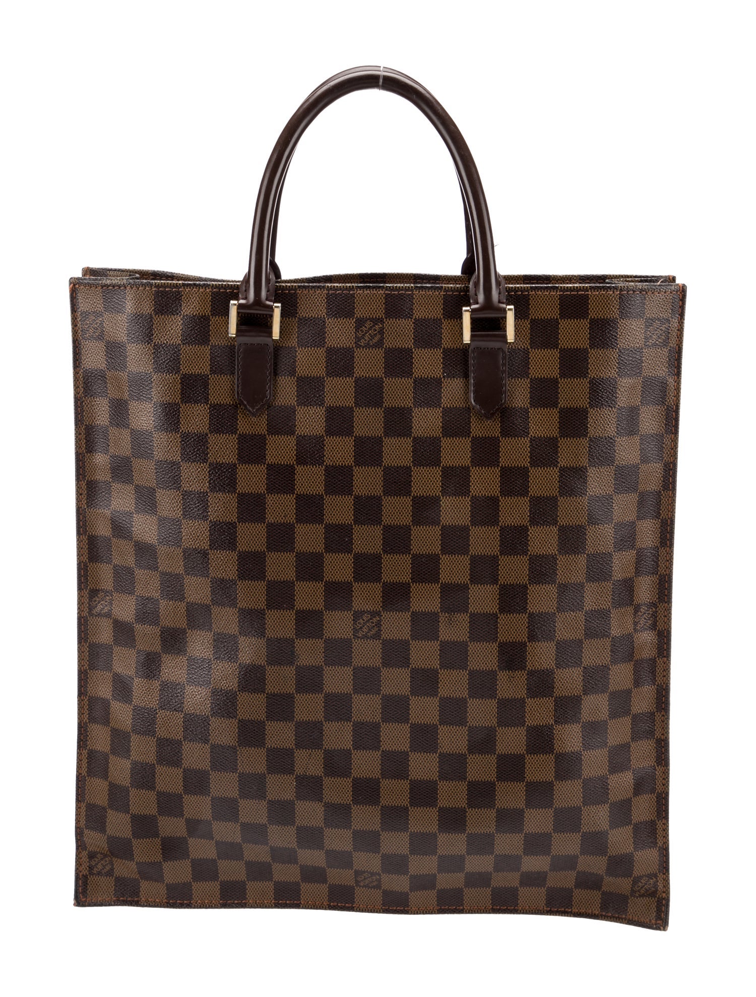 Louis Vuitton Damier Ebene Sac Plat Vintage