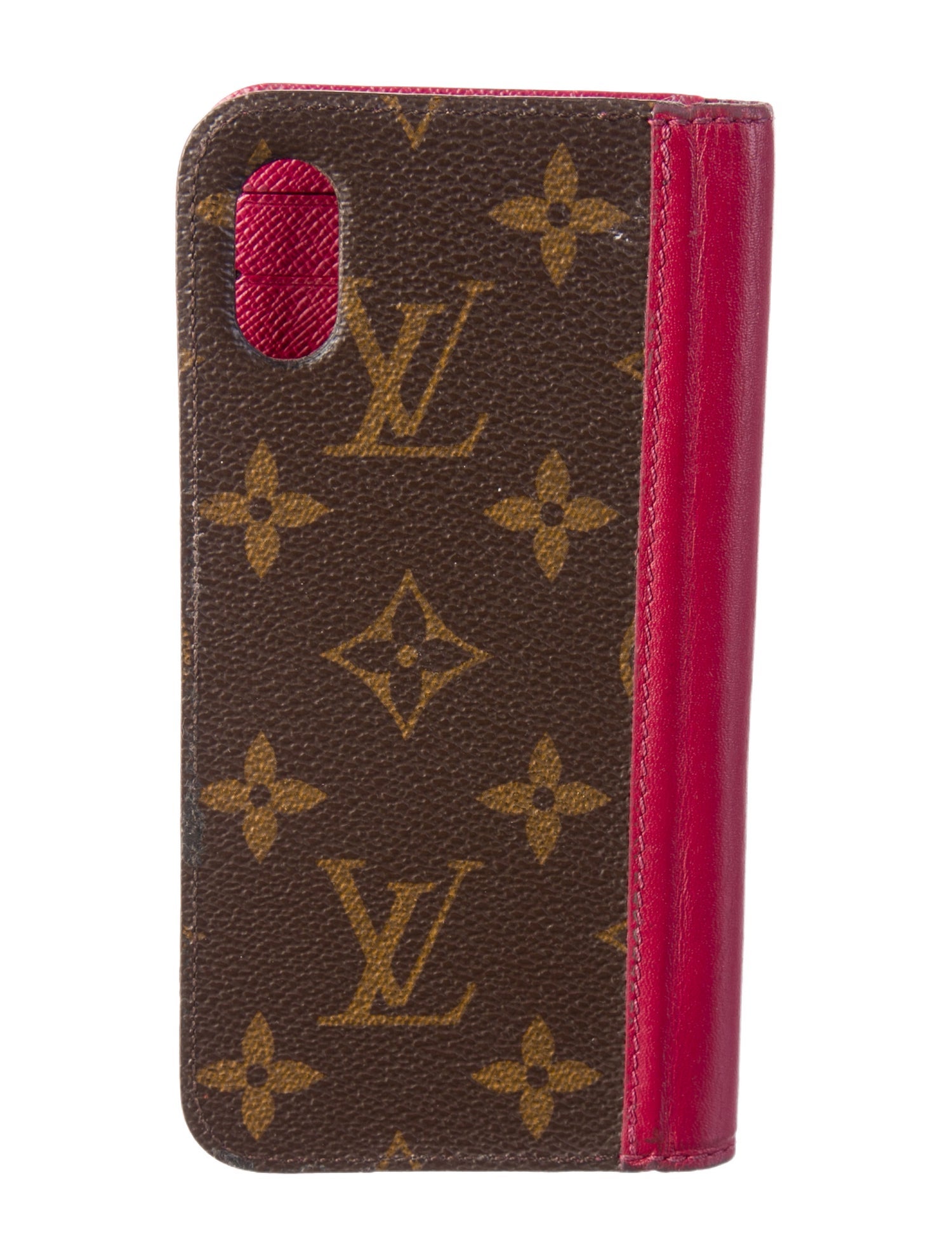 LOUIS VUITTON - エクリプス フォリオ iPhone 8plus Authentic Louis Vuitton Monogram Phone Folio Case iPhone 7