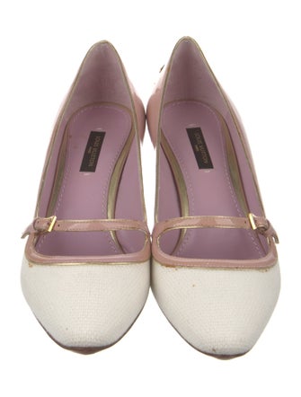 Louis Vuitton Canvas Pumps