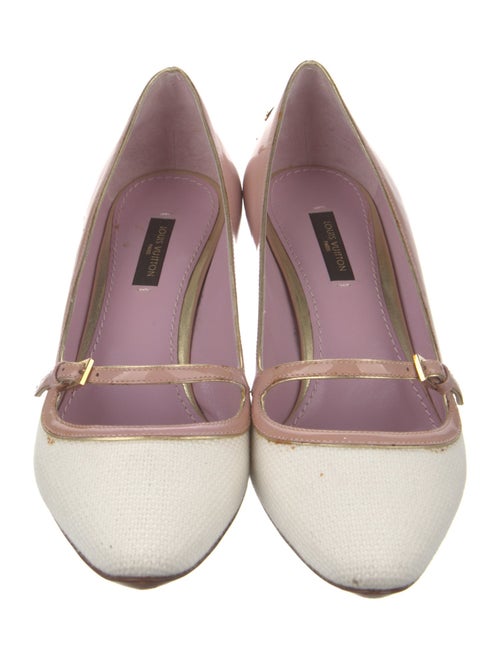 Louis Vuitton Canvas Pumps