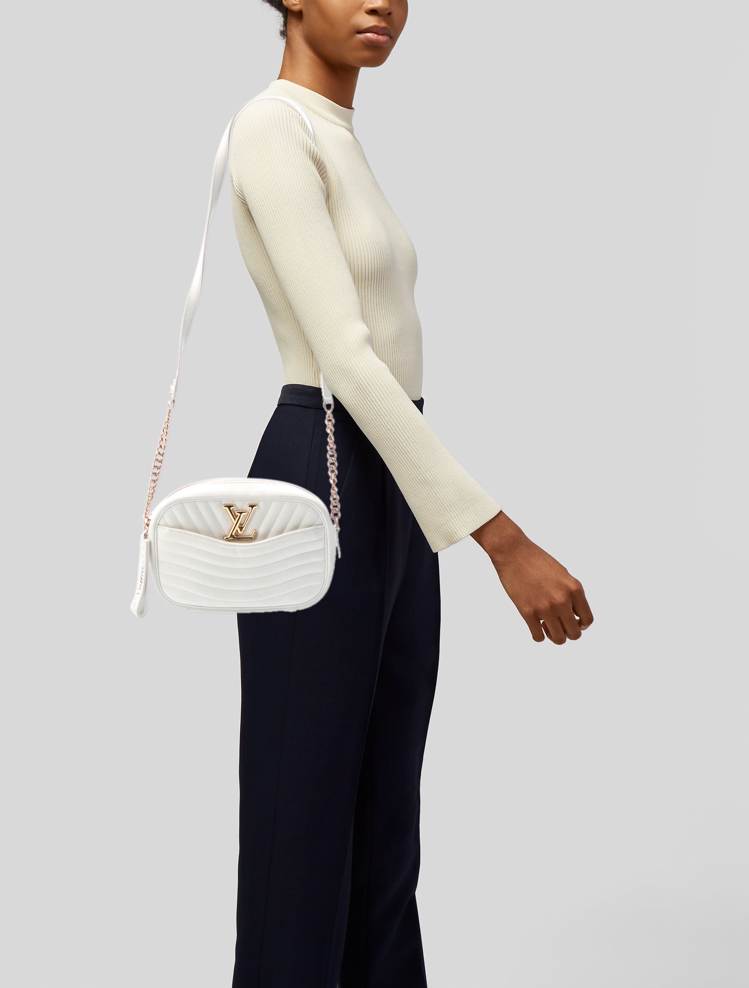 Louis Vuitton Leather New Wave Camera Bag