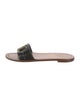 Louis Vuitton Leather Slides
