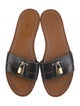 Louis Vuitton Leather Slides