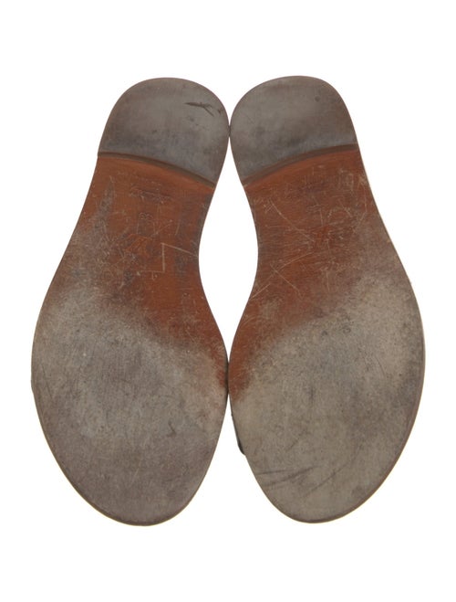 Louis Vuitton Leather Slides