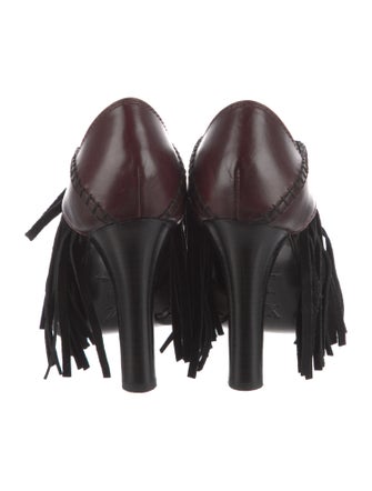 Louis Vuitton Leather Whipstitch Trim Sandals