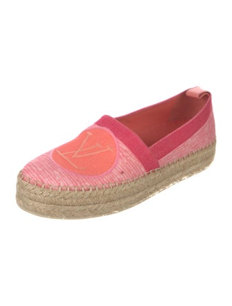 Louis Vuitton Canvas Colorblock Pattern Espadrilles