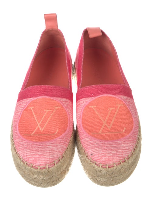 Louis Vuitton Canvas Colorblock Pattern Espadrilles