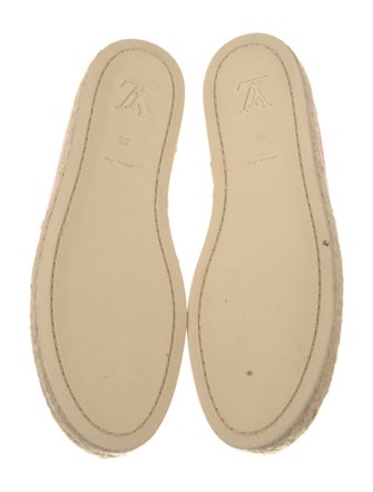 Louis Vuitton Canvas Colorblock Pattern Espadrilles