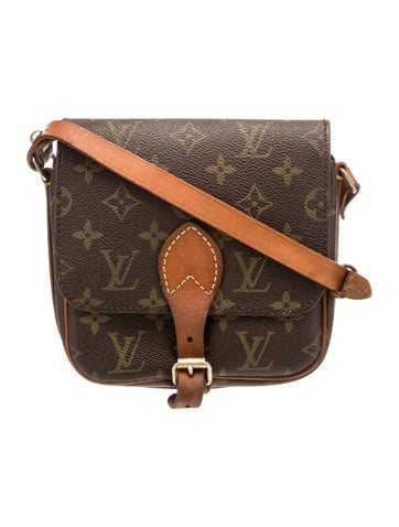 Louis Vuitton Crossbody Bags LV Monogram Cartouchière PM Vintage