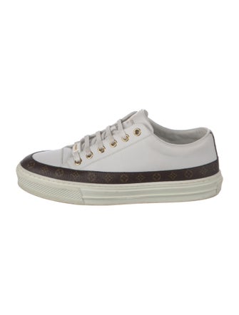 Louis Vuitton Monogram Pattern Leather Sneakers