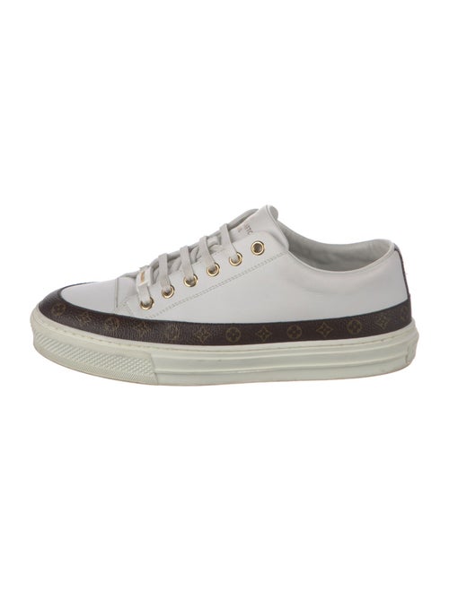 Louis Vuitton Monogram Pattern Leather Sneakers