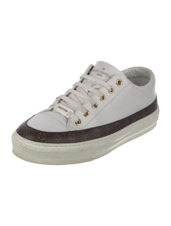 Louis Vuitton Monogram Pattern Leather Sneakers